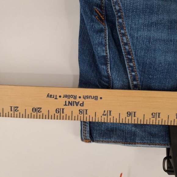 Torrid Mid Rise Faded Wash Jeans Denim Pants Women Size Plus 16R Stretch - Picture 10 of 12